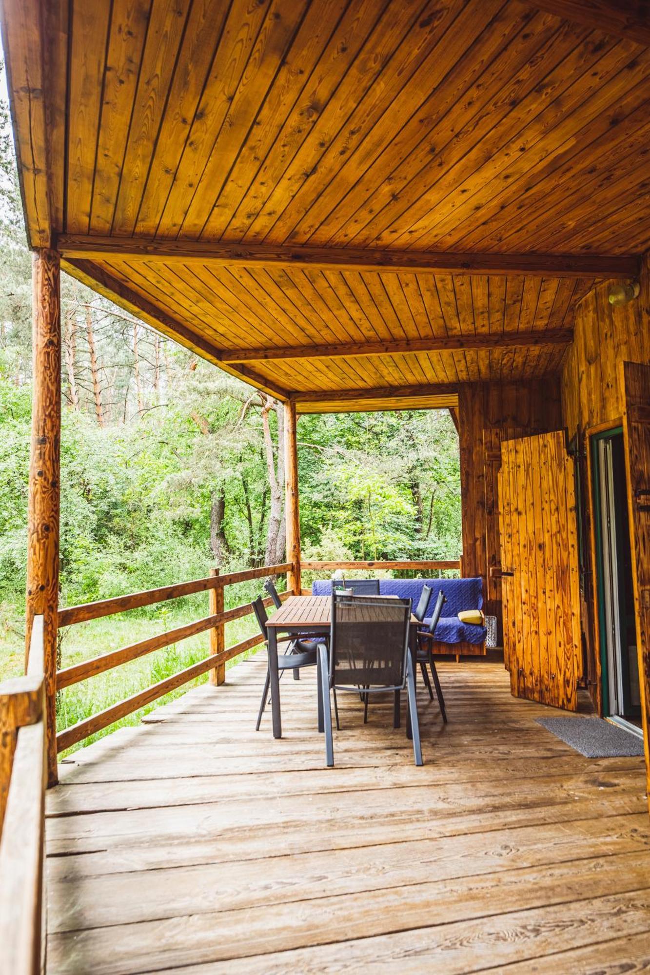 Cozy Nature Retreat With Patio Fireplace Garden Maciejowice Exterior photo
